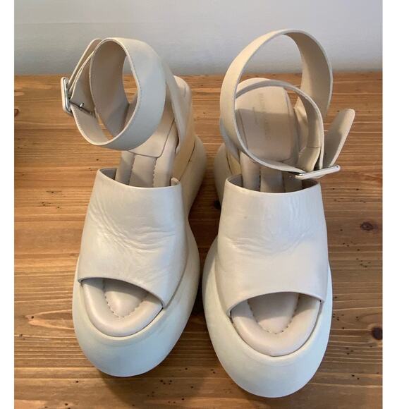 Paloma Barcelo Niran Wedge Platform Sandals size 38 - Picture 2 of 6